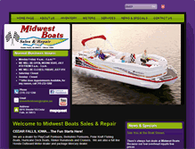 Tablet Screenshot of midwestboatrepair.com